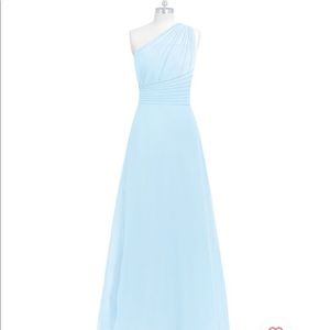 AZAZIE Ashley Bridesmaid Dress in Sky Blue…